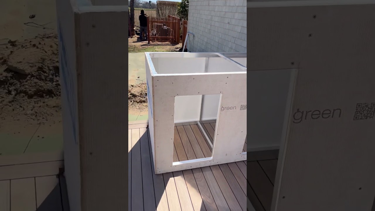 Ready to finish outdoor kitchen kits #backyard #kitchen #outdoorkitchen #design #backyardkitchen