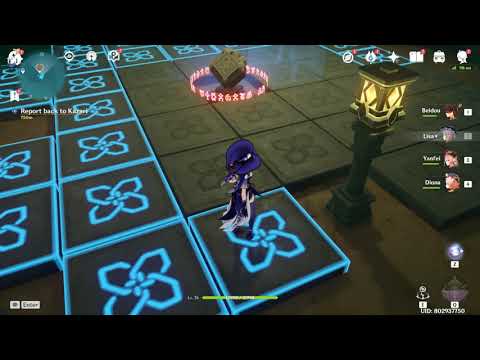 Genshin Impact Inazuma undersea puzzle 2nd inner chamber solution