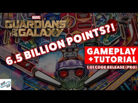 Guardians of the Galaxy Pinball - 6.5 Billion! 1.01 code