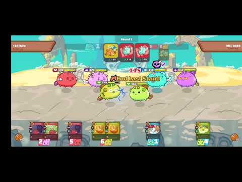 Axie Infinity New Meta 2k MMR triple cute bunny Bug signal Garish Poison