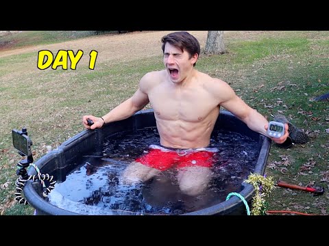 I took an Ice Bath for 30 days Straight (Day 1)
