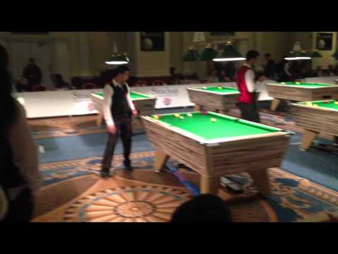 Championship European Billard In England 2013 (Oussama Masskini - Morocco VS Engalnd )