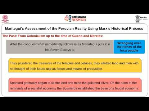 Latin American Interpretation of Marx: Jose Carlos Mariategui