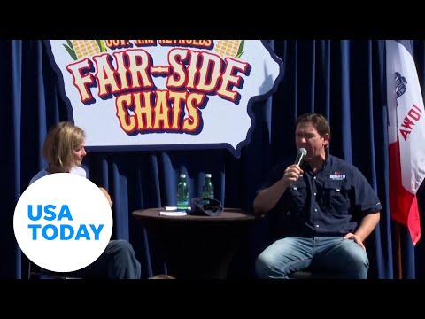 DeSantis vows to slash DC federal workforce in conversation with Iowa governor USA TODAY