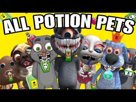 All Potion Pets |  Scary Juan, Maria, Troll Juan, Peu RTX, Pablo, Doge, Joe