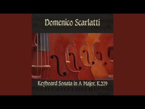 Keyboard Sonata in A Major, K.279 in A Major, K279