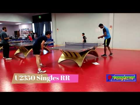 Chen Chang (2077) vs Srikanth (1758) of Utah, at 2018 Swan Warriors Open - U2350 Singles RR