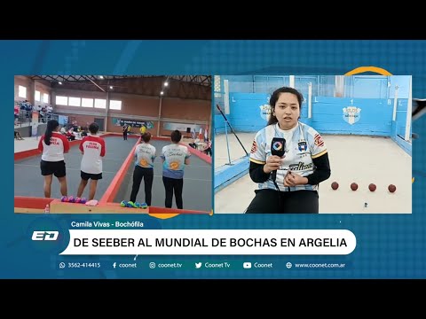 De Seeber al mundial de bochas en Argelia