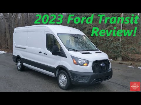 2023 Ford Transit Cargo Van EcoBoost 3.5L V6 Review!