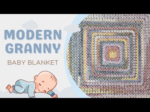 Modern Granny Square Blanket: The SMILE-WORTHY Baby Pattern You Need