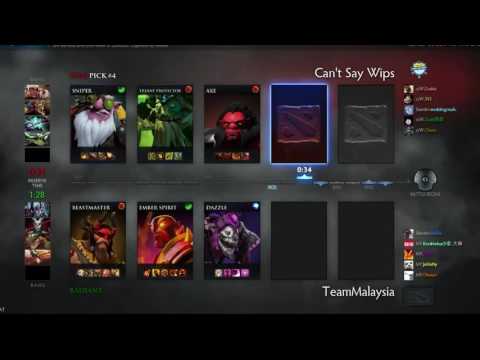 MUST WATCH !! GEST SEA CUP FINALS Team Malaysia vs Cant Say Wips Game 2