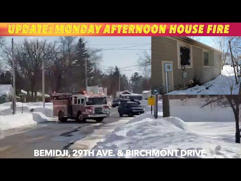 UPDATE: Monday House Fire In Bemidji