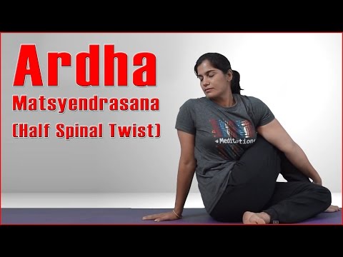 How To Do ARDHA MATSYENDRASANA || HALF SPINAL TWIST