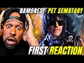 Rapper FIRST time REACTION to Ramones - Pet Sematary! I rock with these dudes...