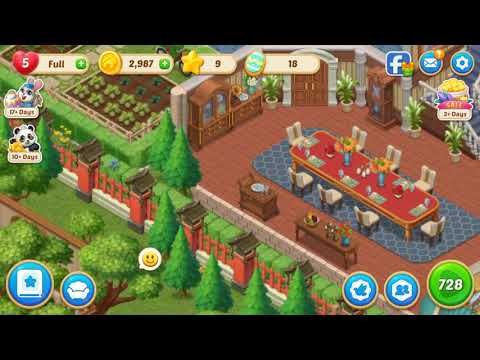 MatchingtonMansion 728 level Gameplay Story