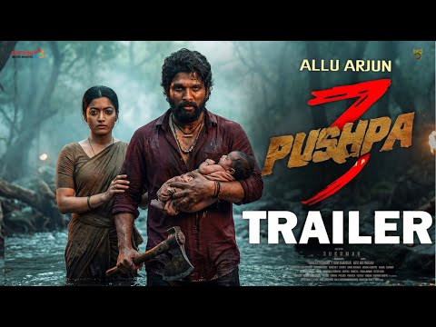 Pushpa 3 - The Rampage | Official Trailer | Allu Arjun | Sukumar | Rashmika | Fahadh New Updates