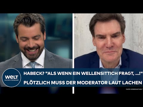 AMPEL-AUS: Habeck? "Als wenn ein Wellensittich fragt, ...!" Plötzlich muss der Moderator laut lachen