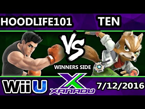 S@X 158 - Hoodlife101 (Lil Mac) Vs. Ten (Fox) SSB4 Tournament - Smash Wii U - Smash 4