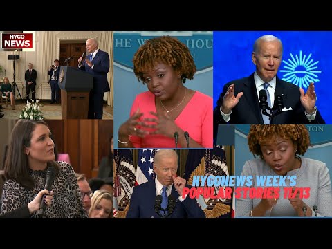 HYGONews Week's Most Popular Stories 11/13; Biden polls, Midterm, Biden gaffes, inflation