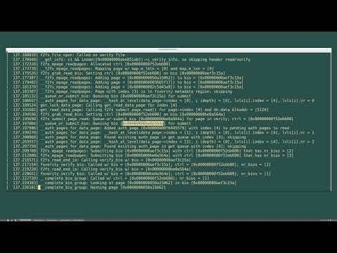 fs-verity Demonstration