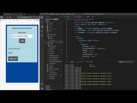 Building an iOS, Android, & Web App Using JavaScript/React/Ionic/Firebase (12/15: FINISH APP)