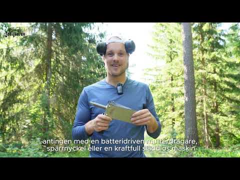 Fällkil Jokijärven 8T Mekanisk 80 mm Slaglängd Komfortabel