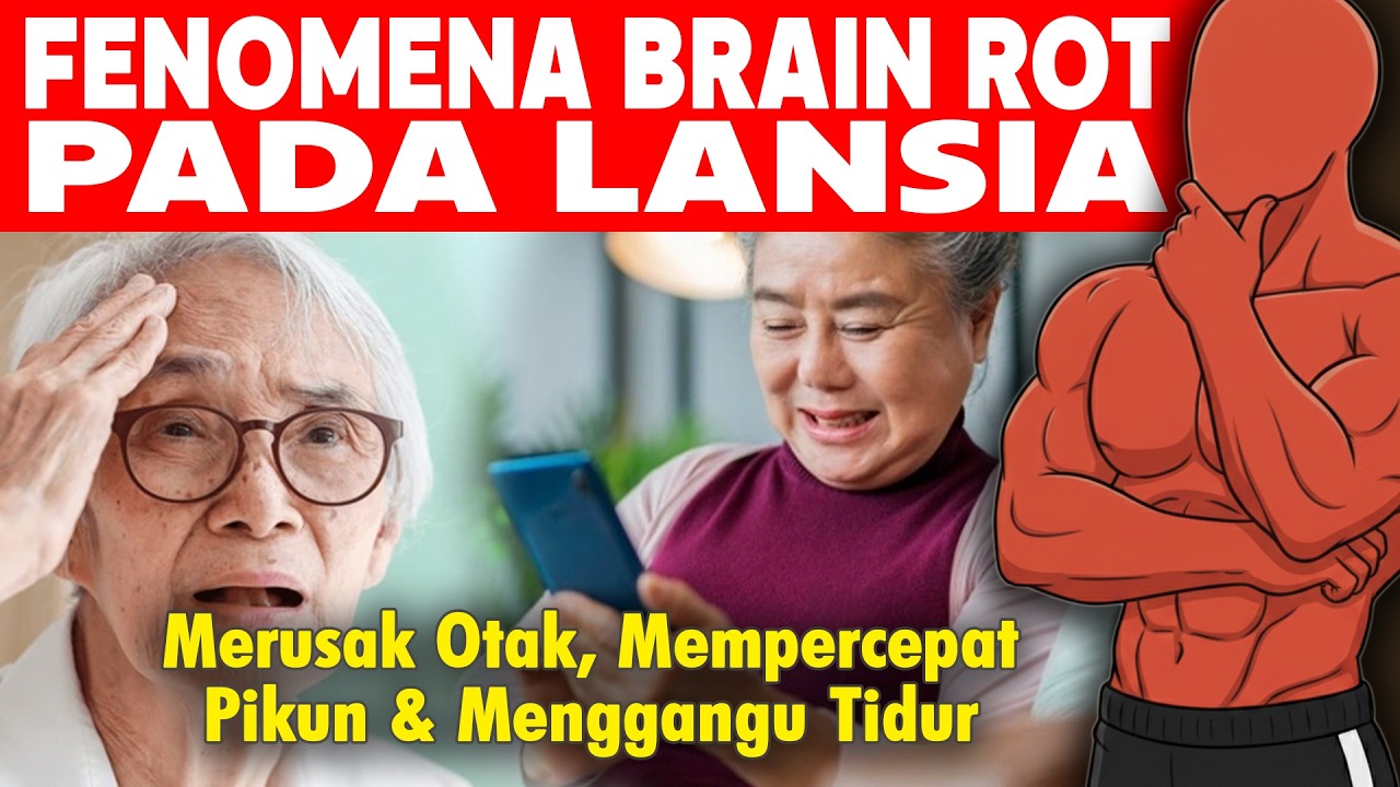 Fenomena Brain Rot di Lansia, Merusak Otak, Mempercepat Pikun & Mengganggu Tidur