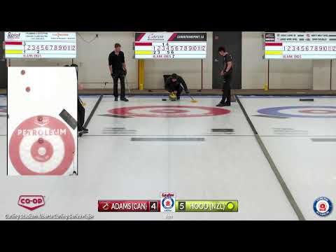 Cole Adams vs. Anton Hood - Draw 4 - Curling Stadium Alberta Curling Series #3