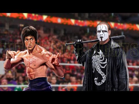 Bruce Lee vs Sting Match Wrestling Fights