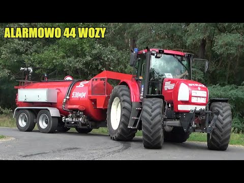 II Zlot Pojazdów Pożarniczych w Sieroszewicach - Alarmowo 44 wozy strażackie!