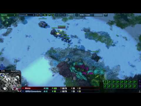 TvZ defending from roach/ravager 1 base all in