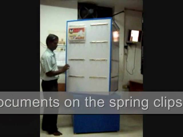 Document Display Systems and Data Organizers - A4 Wall Unit Data ...