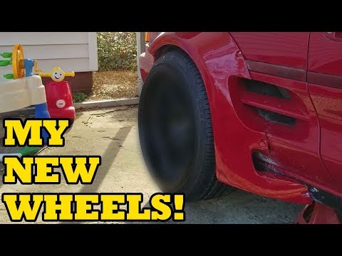 ROCKET BUNNY MR2: NEW WHEELS!
