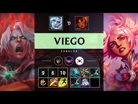 Viego Jungle vs Taliyah: Dominating - KR Master Patch 14.23