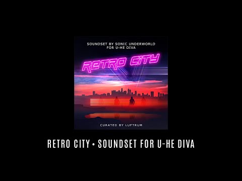Retro City - Soundset for u-he Diva • Sonic Underworld / Luftrum • 20 Selected Presets • Synthwave