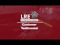 LRE Customer Testimonial | Terry C. | Tarpon Springs, FL