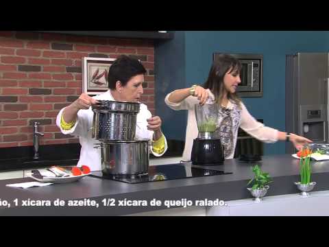 Receitas Bom Sabor - Linguine ao Pesto de Nozes