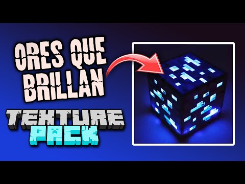 ✅Glowing Ores in Minecraft WITHOUT MODS // Classic Emissive Ores Texture Pack 1.19.2 - 1.17.1