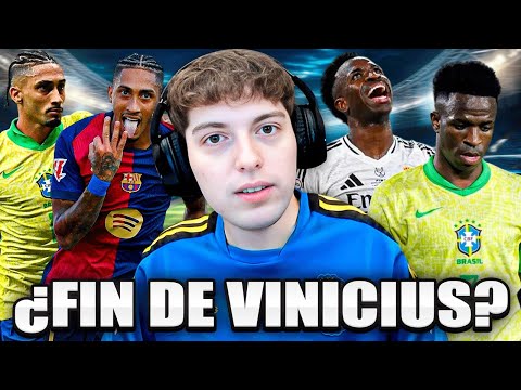 RAPHINHA ES MEJOR QUE VINICIUS JR? ES UNA RIVALIDAD EN BRASIL? DEBATE Y REACCION (2025)