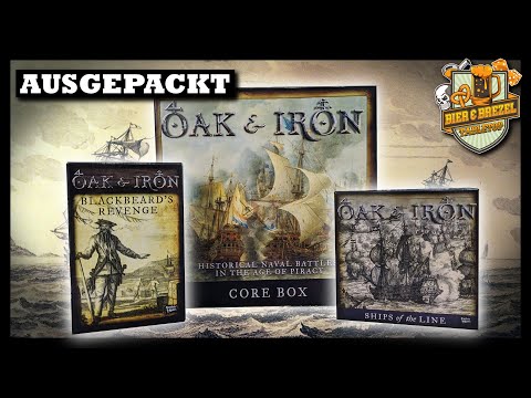Oak & Iron Core Set + Erweiterungen | Seeschlachten im Zeitalter der Piraten | Unboxing