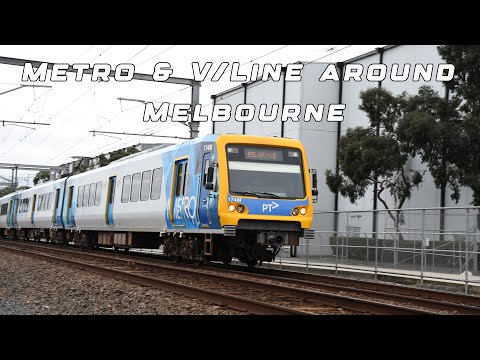 Metro & V/Line trains around Victoria Part 2