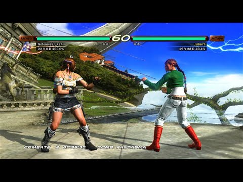 07 Julia Chan VS Julia  - Tekken 6 ( Uchiha x24 ) Gameplay PS3