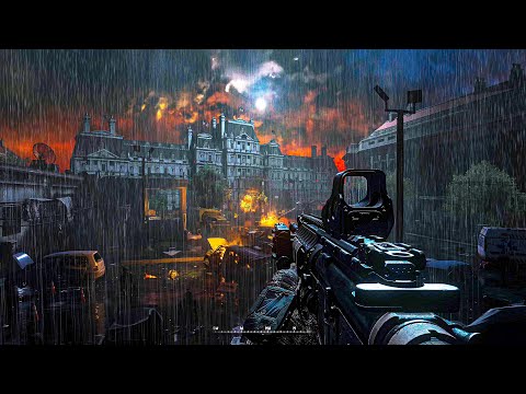 Modern Warfare 2 PS5 - EMP Strike in Washington D.C. (4K ULTRA HD Graphics Gameplay)