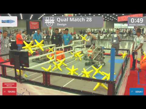 2017 VEXU Design Q28 - TDUR3 vs SENA1 - 29 to 15