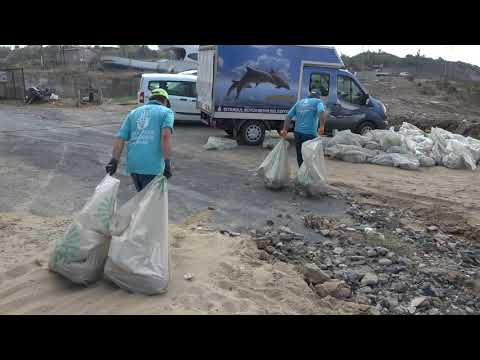 SARIYER BELEDİYESİ KARADENİZ'İ ÇÖPTEN KURTARDI