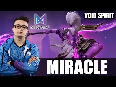 Miracle - VOID SPIRIT Gameplay - 7.28 - 11000 MMR - Dota 2 Pro Games - Full Gameplay