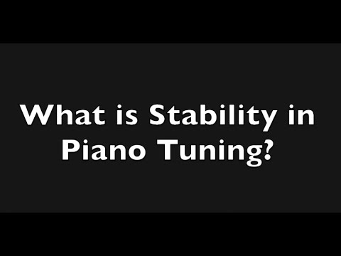 FREE LIVE CLASS - How to get Superior Stability in Piano Tuning
