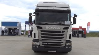 preview picture of video 'Scania G 400 Tractor Truck (2010) Exterior and Interior in 3D 4K UHD'