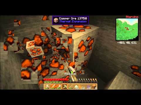 Let's Play Minecraft Technik SMP Projekt RET V2 #007 Verhungernd farmen