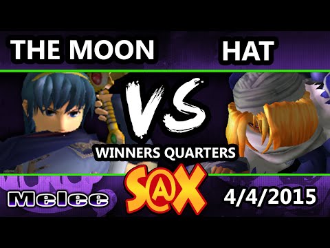 S@X Monthly - CTRL | The Moon (Marth) Vs. Hat (Sheik) SSBM Winners Quarters - Smash Melee
